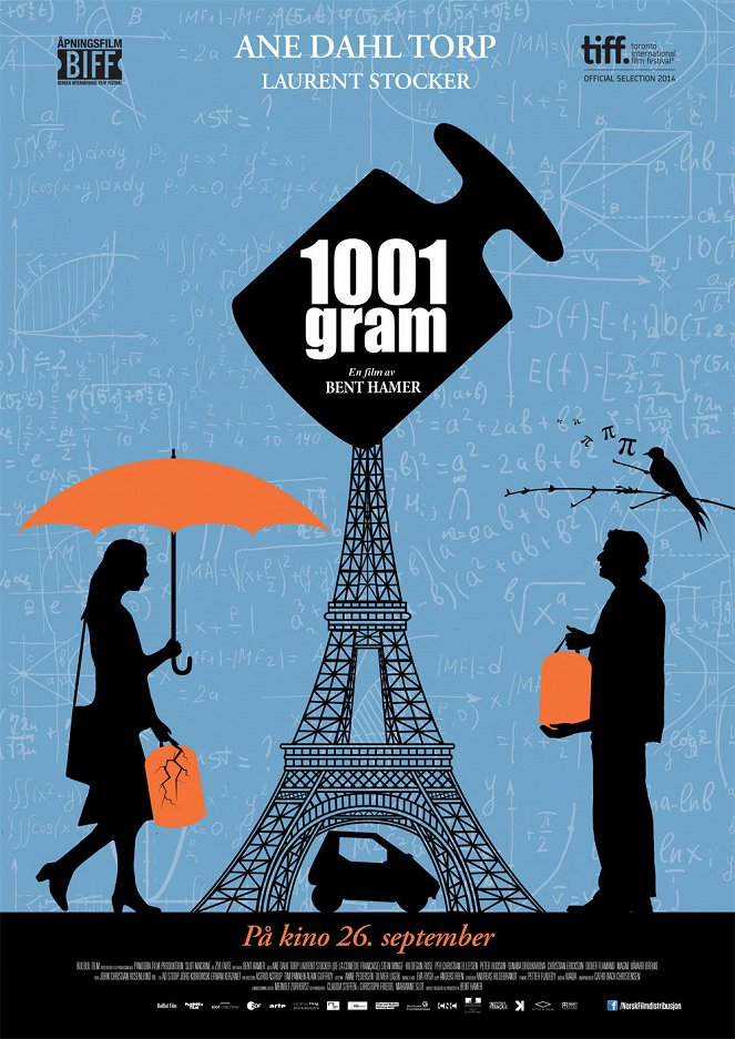 1001 Grams - Posters