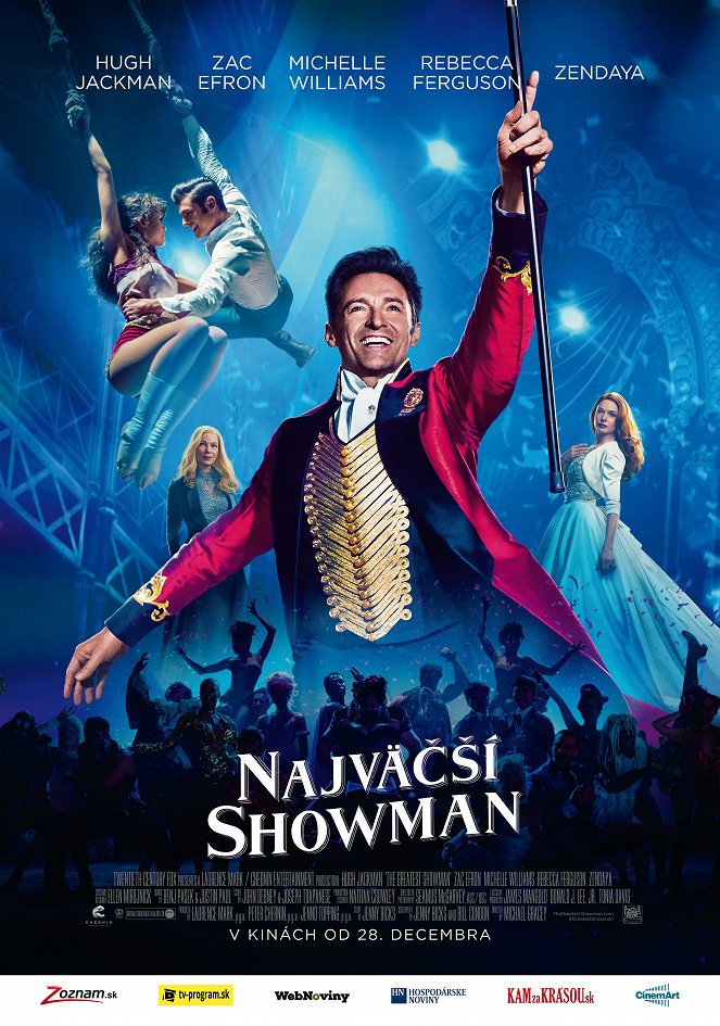 Najväčší showman - Plagáty