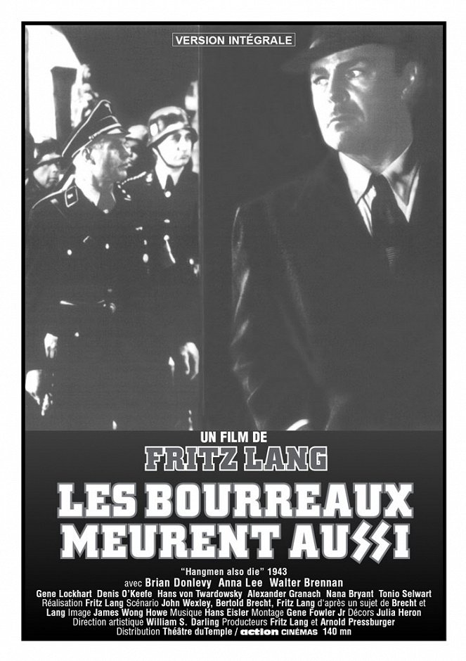 Les Bourreaux meurent aussi - Affiches