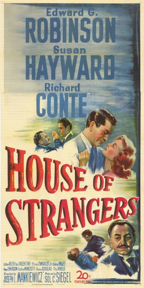 House of Strangers - Carteles