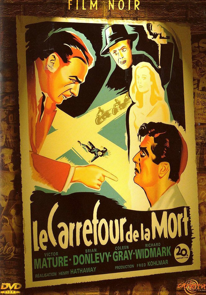 Le Carrefour de la mort - Affiches