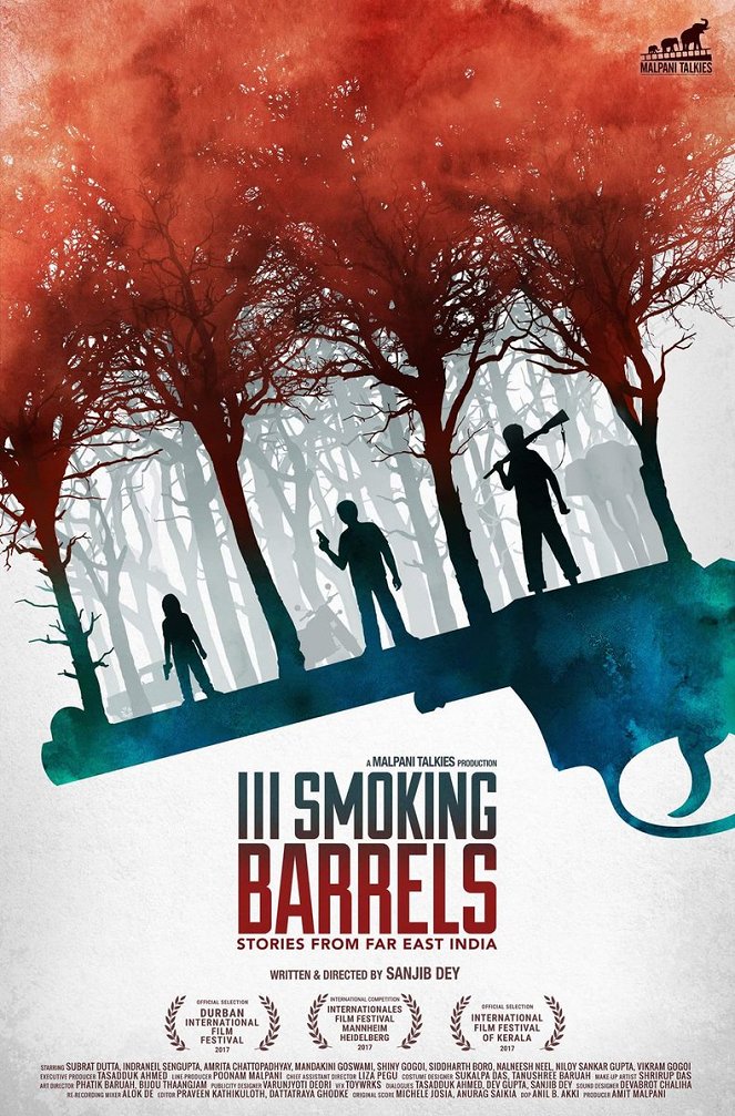 III Smoking Barrels - Cartazes