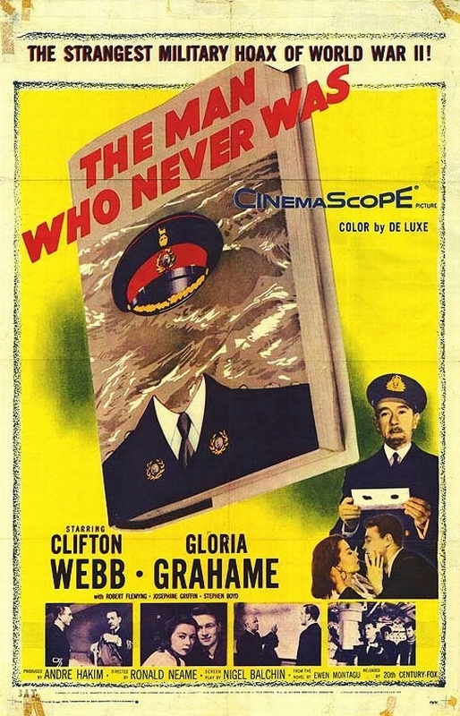 The Man Who Never Was - Posters