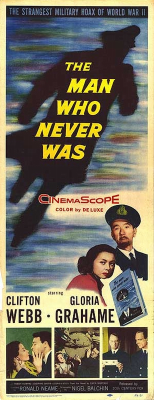 The Man Who Never Was - Posters