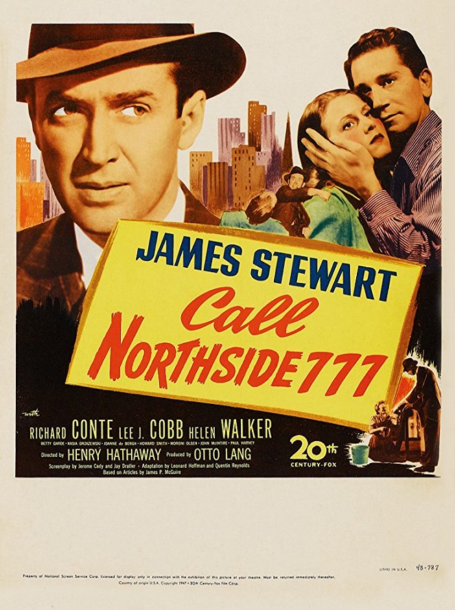 Call Northside 777 - Posters