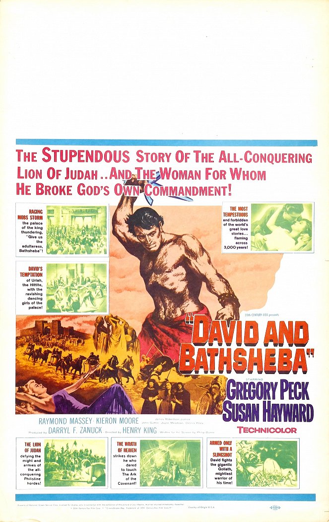 David and Bathsheba - Posters