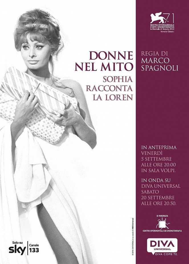 Donne nel Mito: Sophia racconta la Loren - Posters