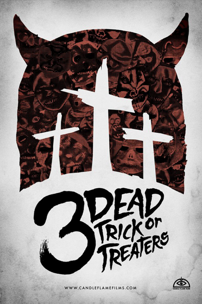 3 Dead Trick or Treaters - Plakate
