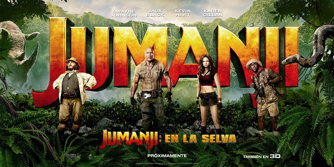 Jumanji: Willkommen im Dschungel - Plakate