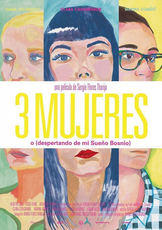 3 mujeres (o despertando de mi sueño bosnio) - Plakátok