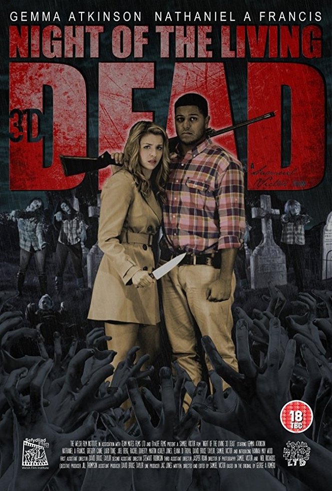Night of the Living 3D Dead - Affiches