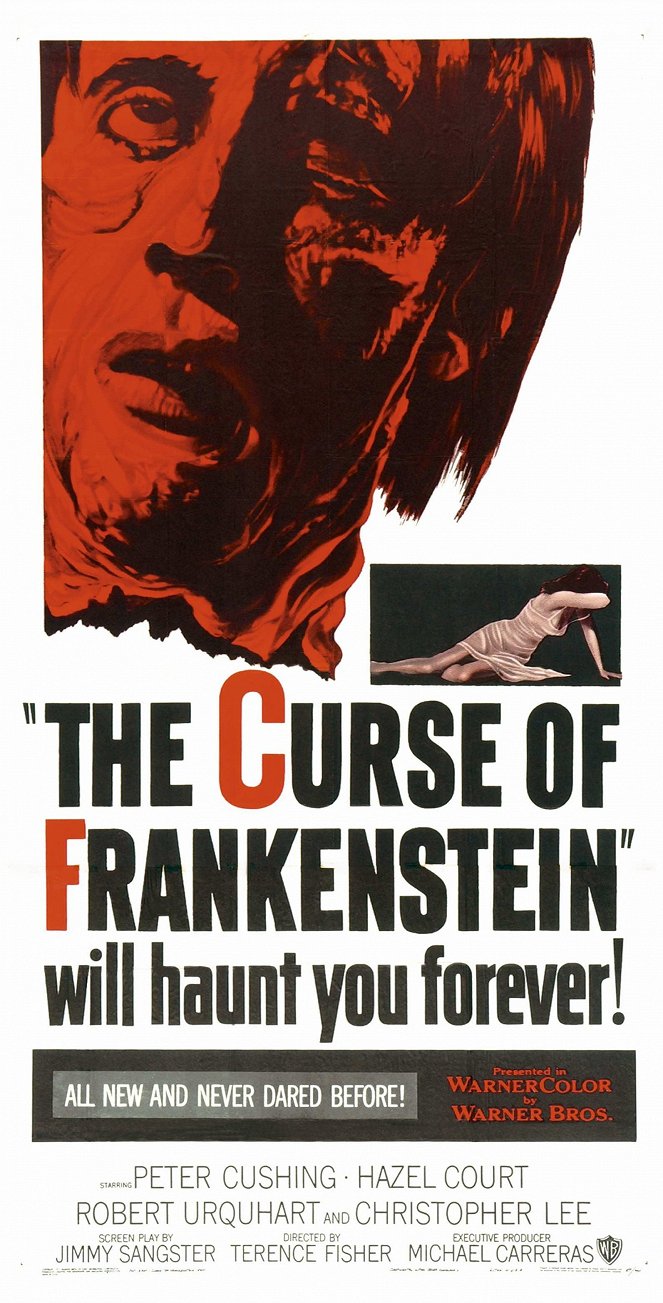 The Curse of Frankenstein - Posters