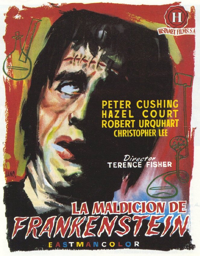 La maldición de Frankenstein - Carteles