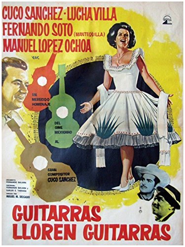 Guitarras lloren guitarras - Plakate