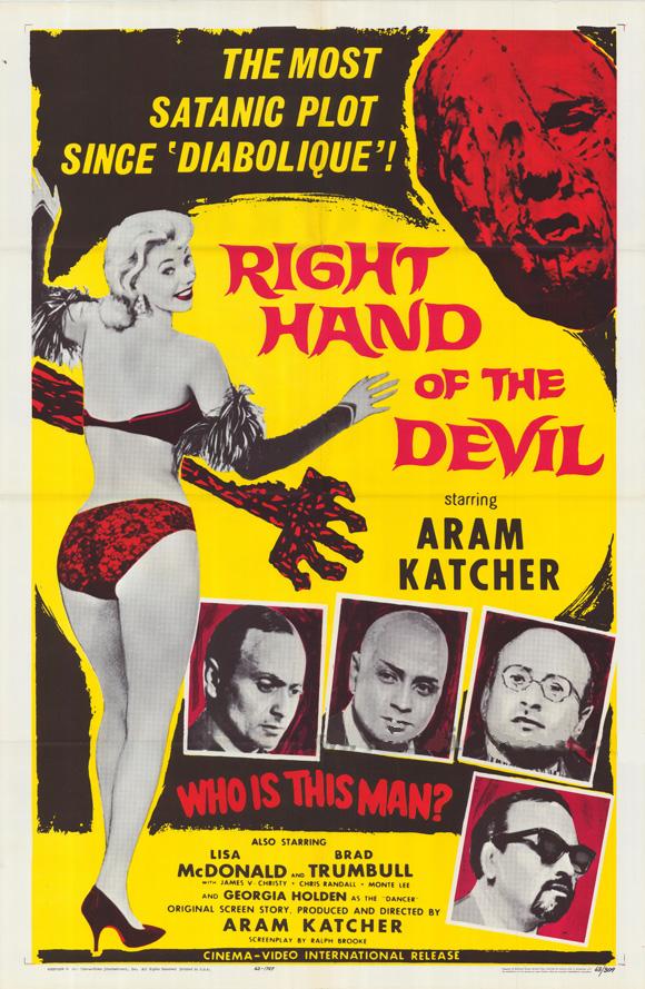 The Right Hand of the Devil - Affiches