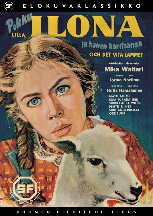 La Petite Ilona et son agneau - Affiches