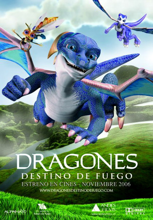 Dragones: Destino de Fuego - Plakaty
