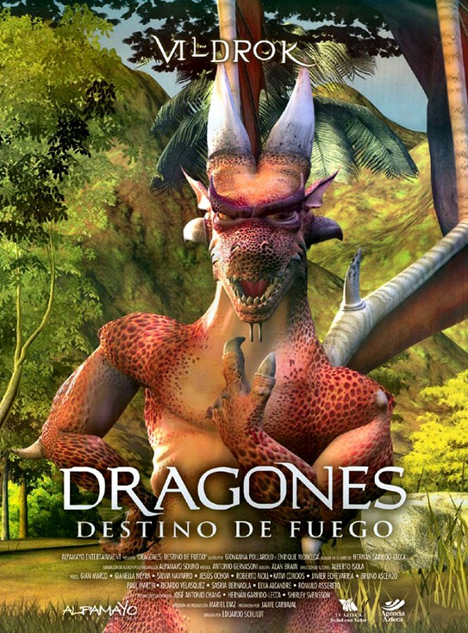 Dragones: Destino de Fuego - Plakáty