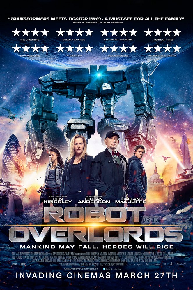 Robot Overlords - Herrschaft der Maschinen - Plakate