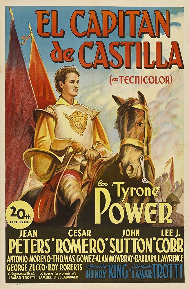 Capitán de Castilla - Carteles