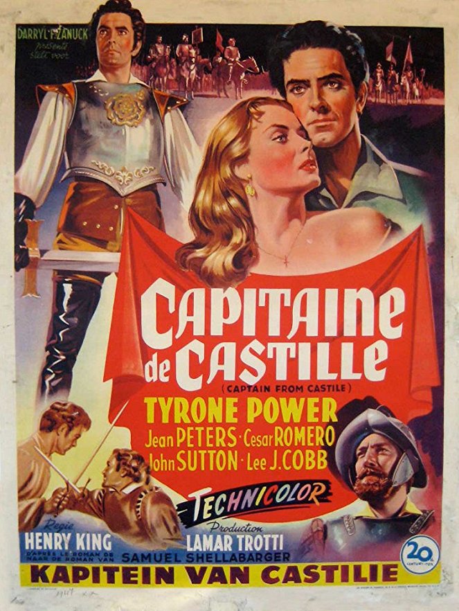 Der Hauptmann von Kastilien - Plakate