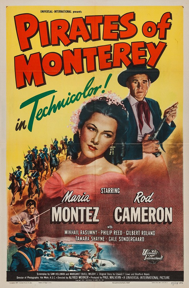 De zeeroovers van Monterey - Posters