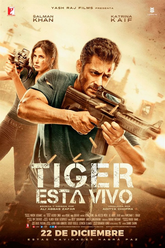 Tiger está vivo - Carteles