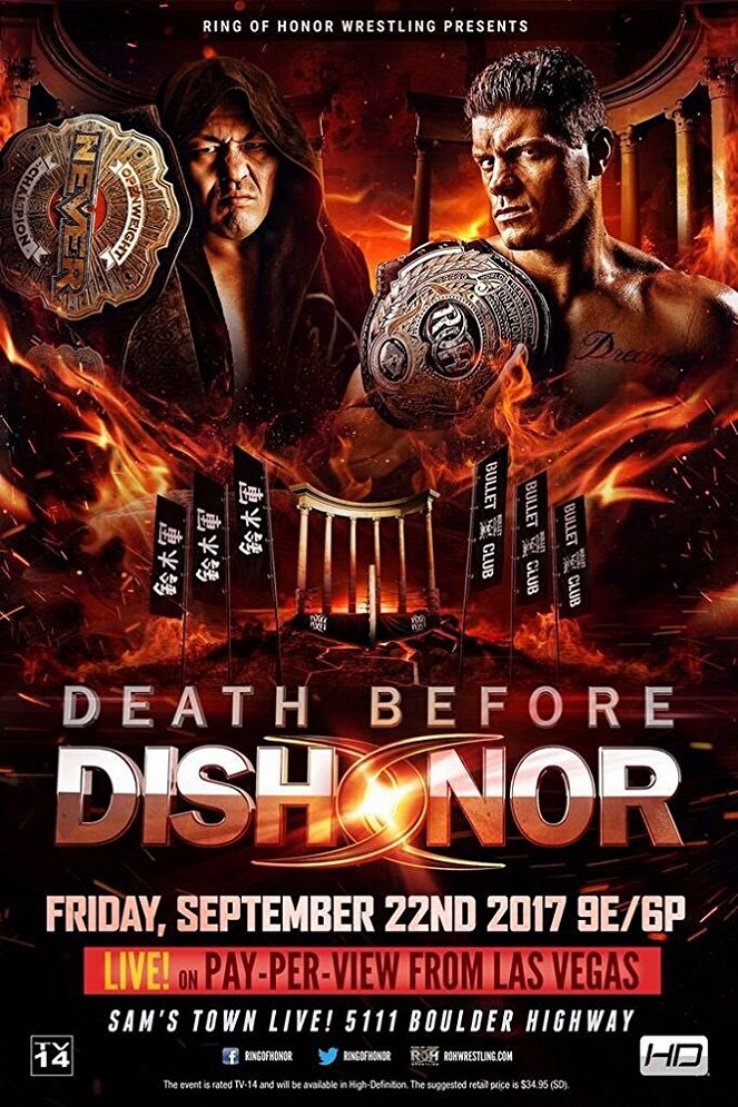 Death Before Dishonor XV - Plagáty