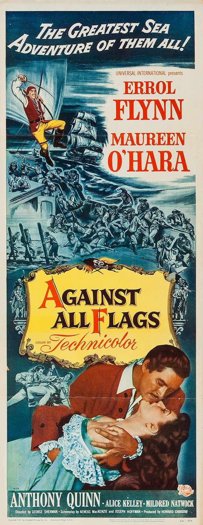 Against All Flags - Plakaty
