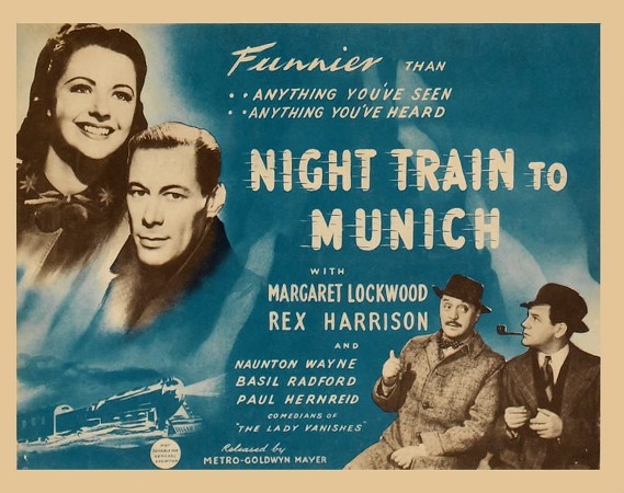 Nocny pociąg do Monachium - Plakaty