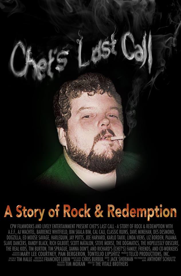 Chet's Last Call: A Story of Rock & Redemption - Posters