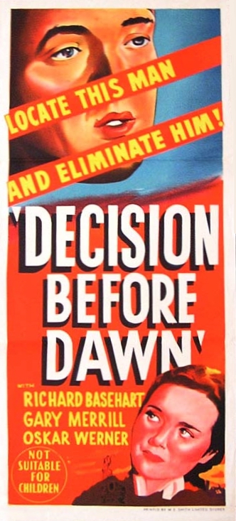 Decision Before Dawn - Posters