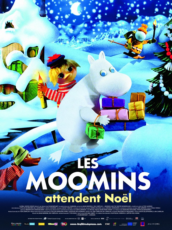 Les Moomins attendent Noël - Affiches