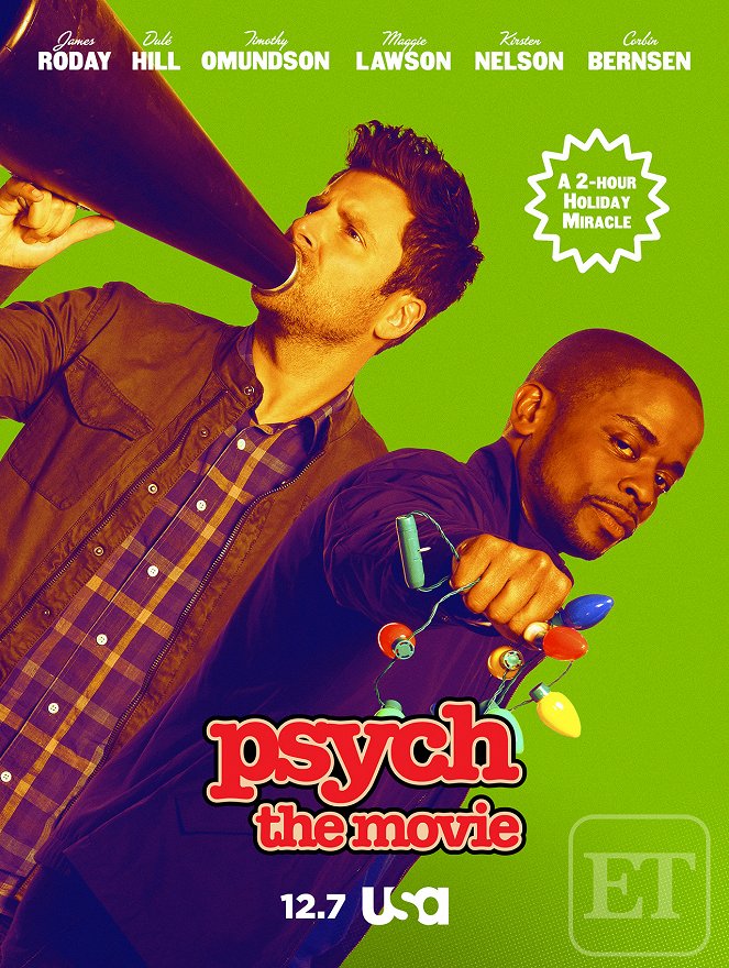 Psych: The Movie - Posters