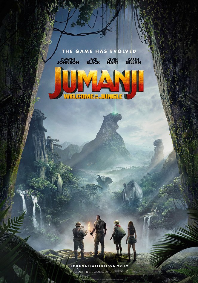 Jumanji: Welcome to the Jungle - Julisteet
