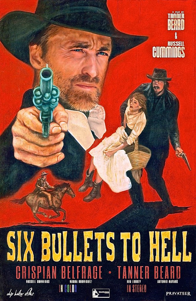 Six Bullets to Hell - Plakate