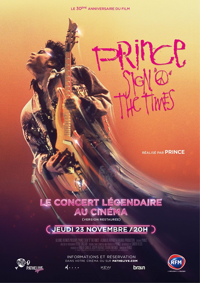 Prince - Sign O’ the times - Affiches