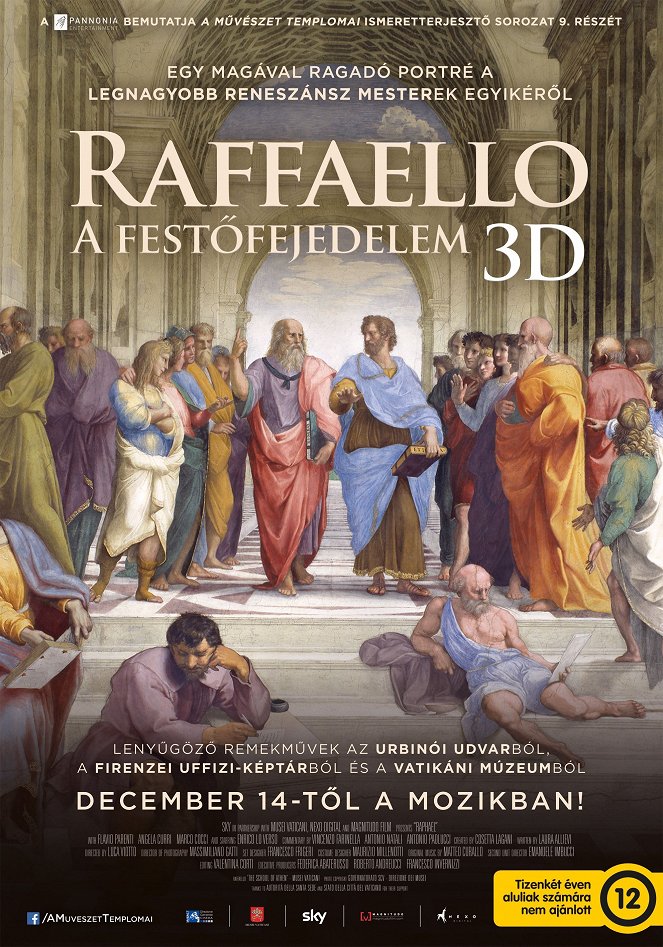 A művészet templomai: Raffaello - A festőfejedelem 3D - Plakátok
