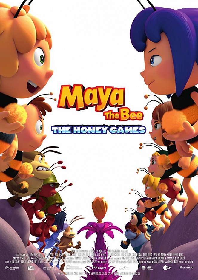 La abeja Maya 2: Los juegos de la miel - Carteles