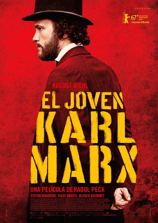 El joven Karl Marx - Carteles