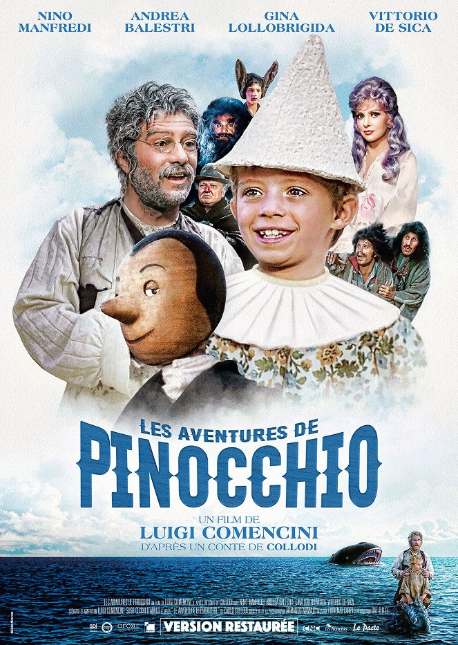 Le avventure di Pinocchio - Julisteet