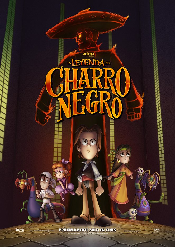 La leyenda del Charro Negro - Plagáty