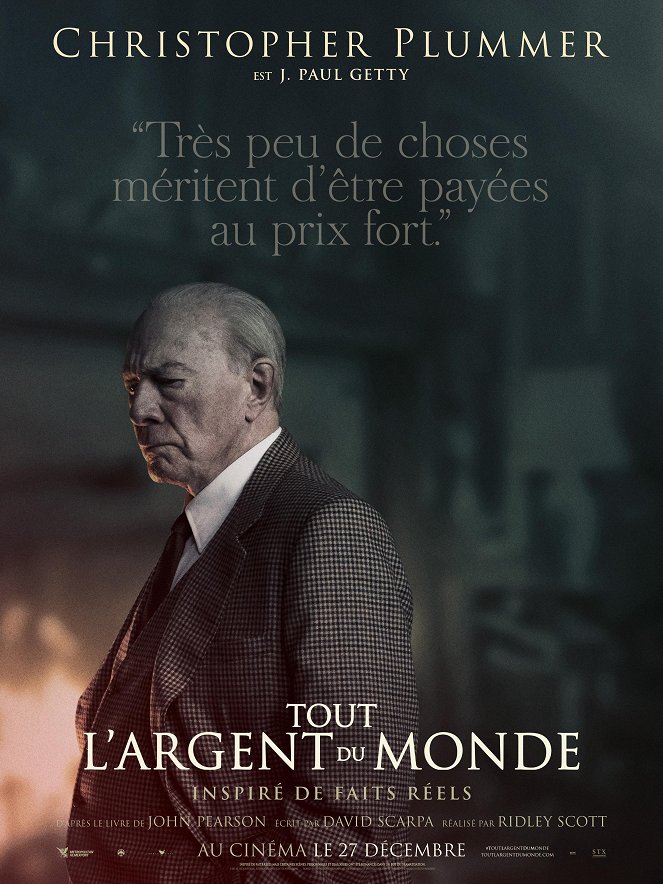 Tout l'argent du monde - Affiches