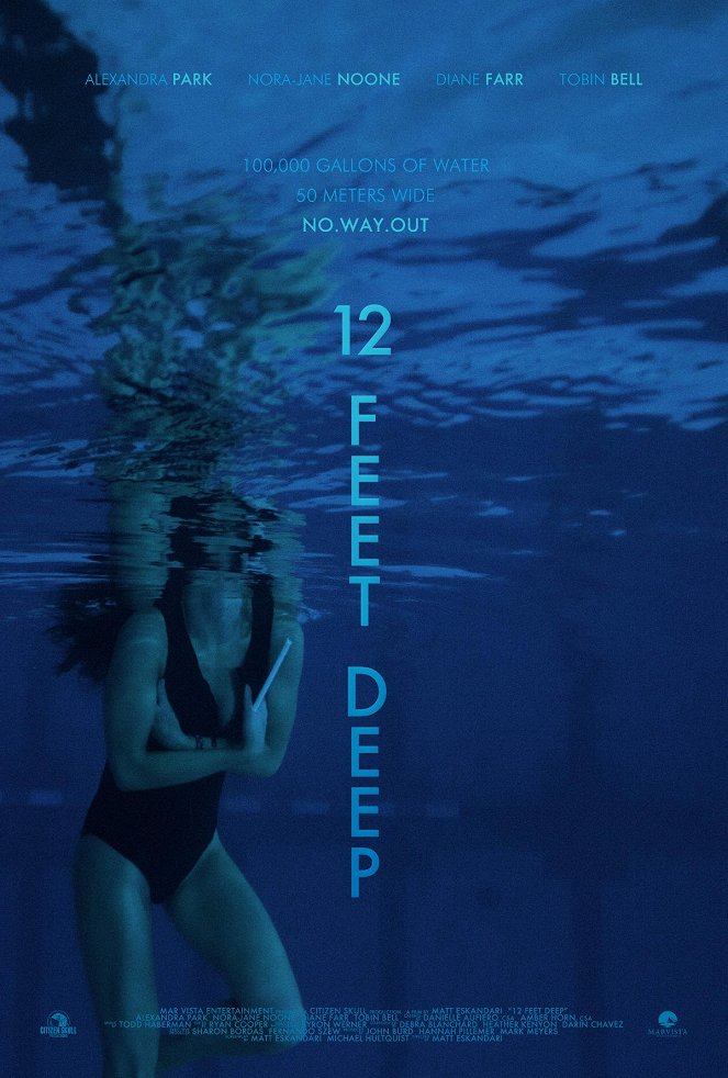 12 Feet Deep - Gefangen im Wasser - Plakate