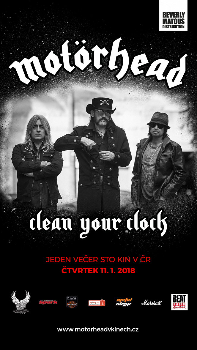 Motörhead: Clean Your Clock - Plakáty