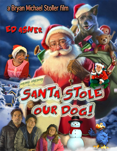 Santa Stole Our Dog: A Merry Doggone Christmas! - Plakaty