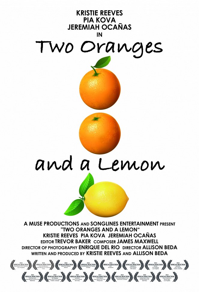 Two Oranges and a Lemon - Julisteet