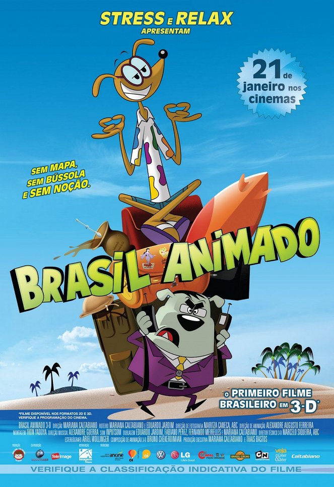 Brasil Animado - Plakaty