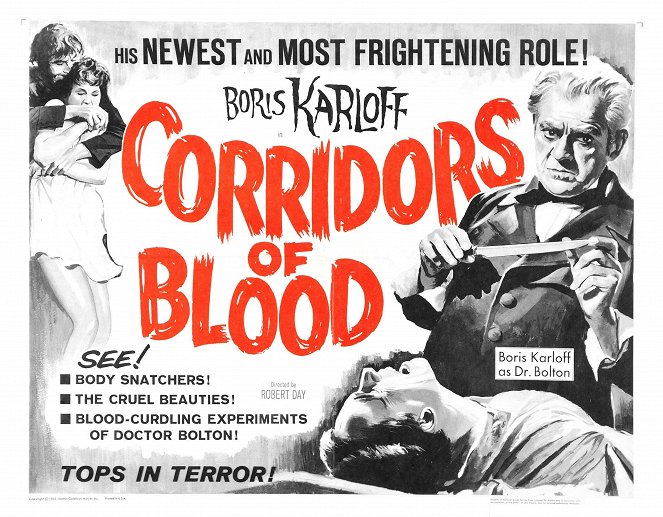 Corridors of Blood - Posters