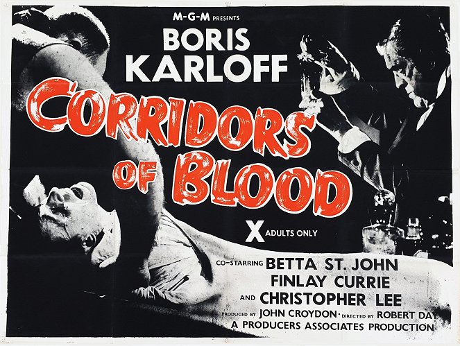 Corridors of Blood - Cartazes